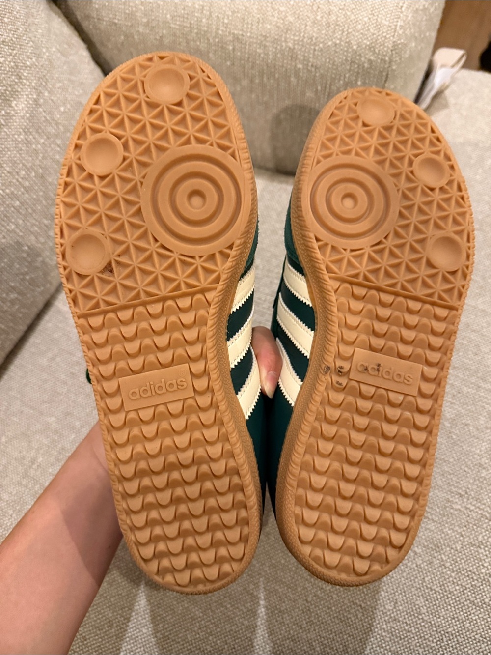 Adidas SAMBA Mary Janes Sz 9.5 green - Picture 4 of 5